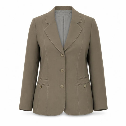 Gerry Weber Women Brown Size 16 Classic Tailored Blazer Jacket