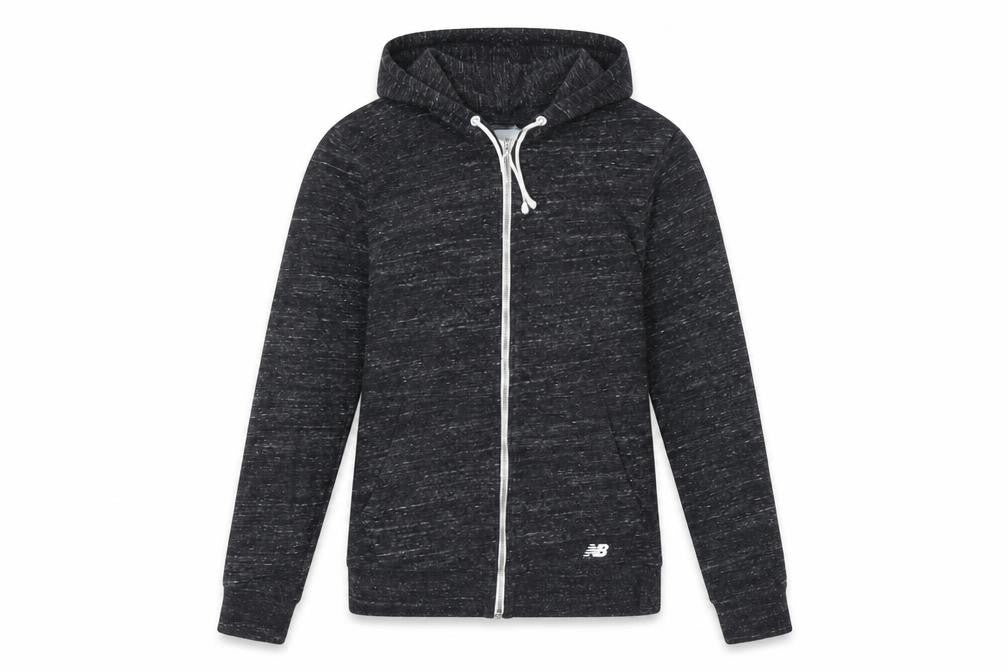 New Balance Women's Black Full Zip Hoodie Size S Cotton Blend