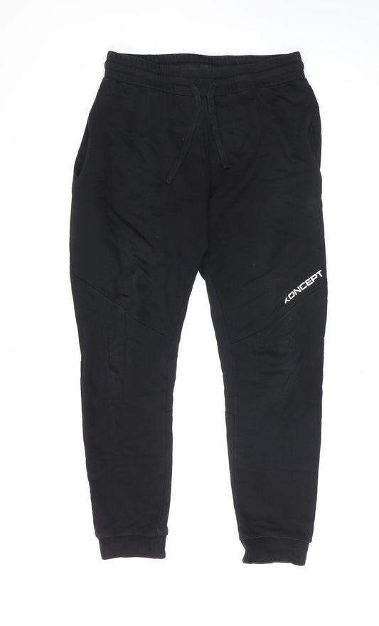 Koncept Women’s Black Medium Jogger Style Athletic Leggings