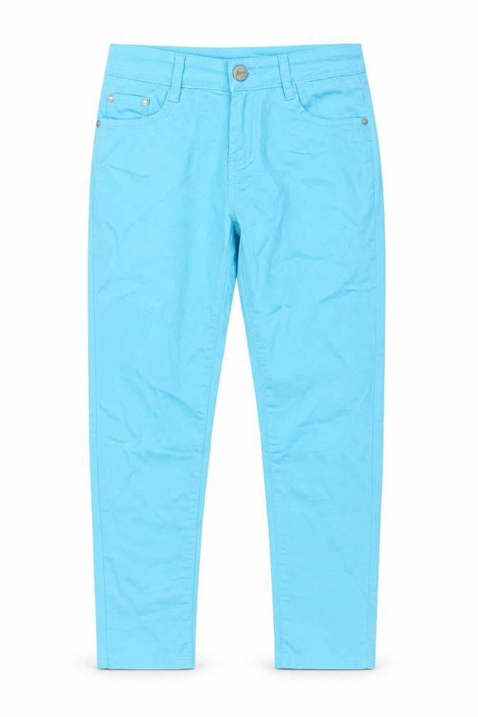 G-Smack Women's Blue Straight Fit Stretch Denim Jeans M