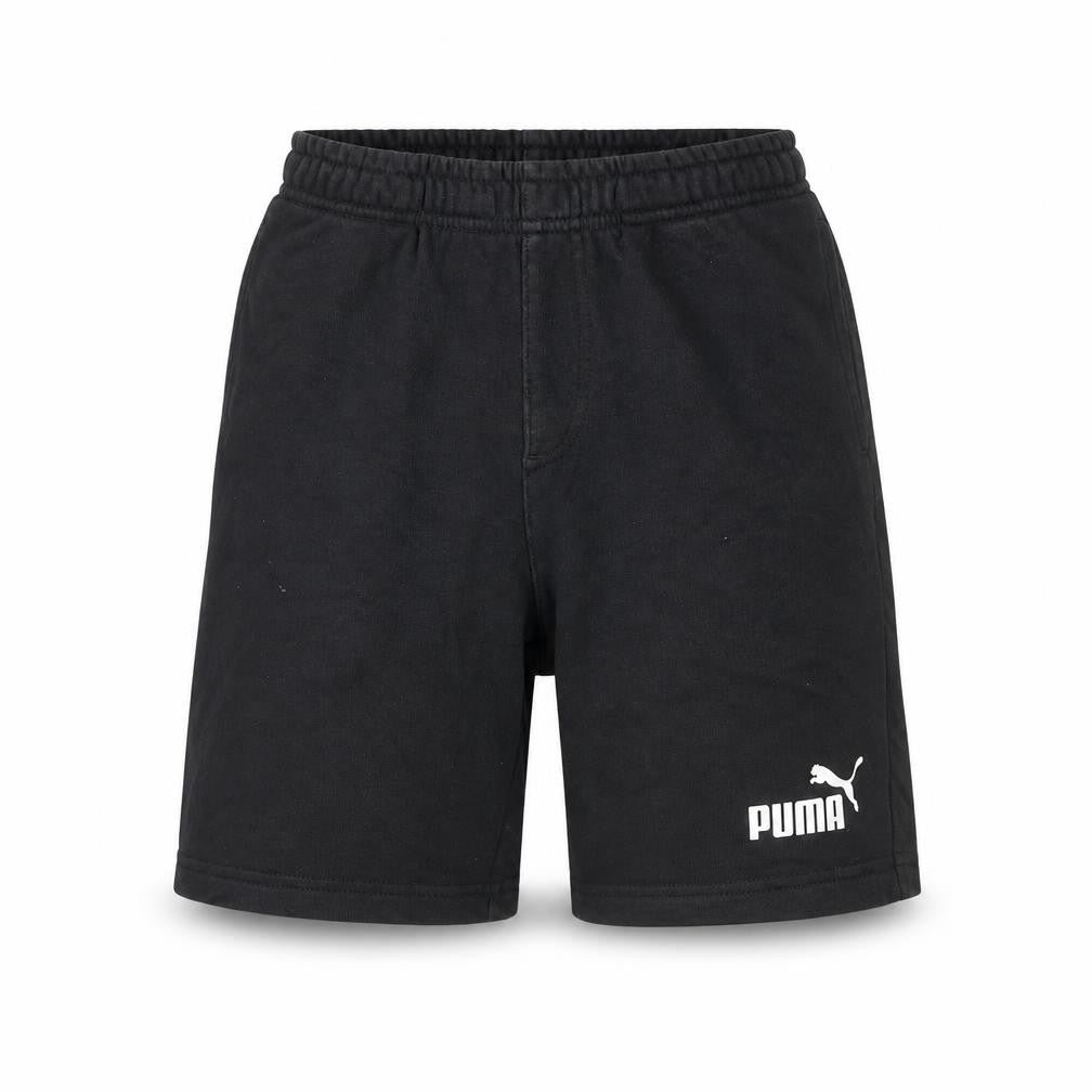 Puma Boys Black Athletic Shorts 11-12 Years Regular Fit Activewear