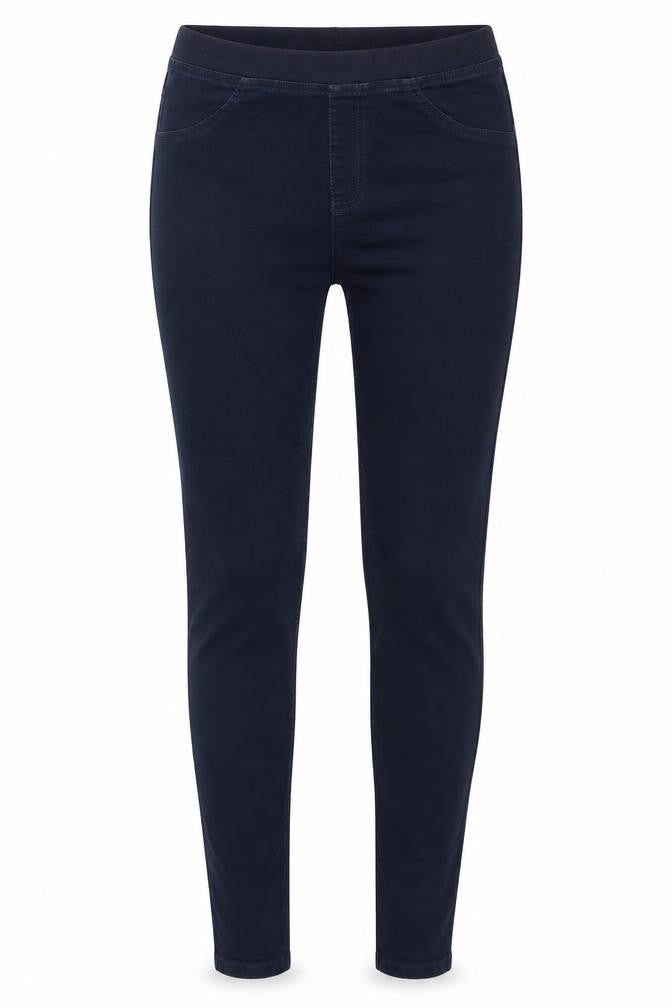 Pleasezzi Women Blue Skinny Stretch Jeans Size 10 Mid Rise Slim Fit
