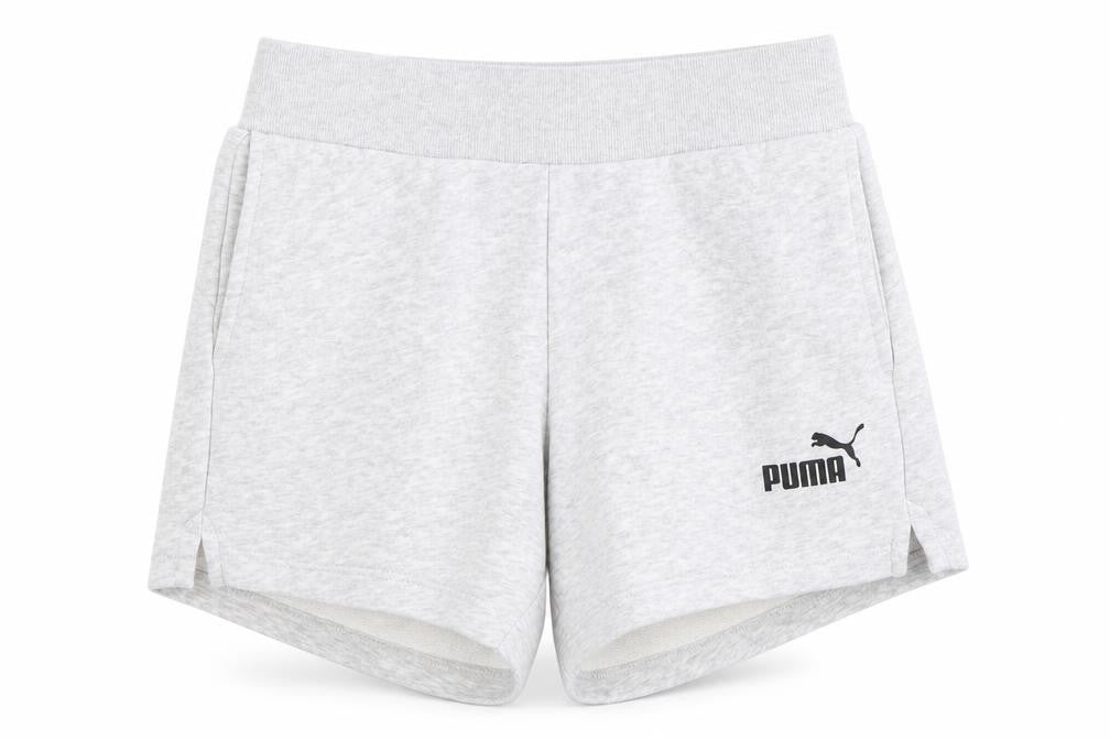 Puma Womens Grey XS Athletic Shorts Lightweight Cotton Blend