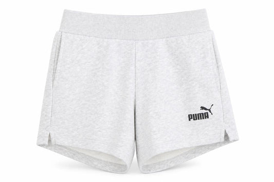 Puma Womens Grey XS Athletic Shorts Lightweight Cotton Blend