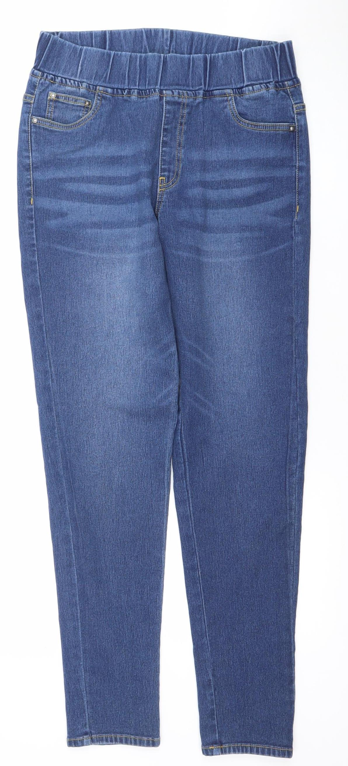 The Casual Company Womens Blue Denim Jegging Jeans Size 10-12