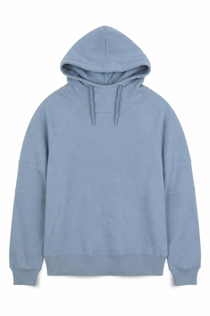 Next Women Blue Pullover Hoodie S Cotton Blend Casual Wear