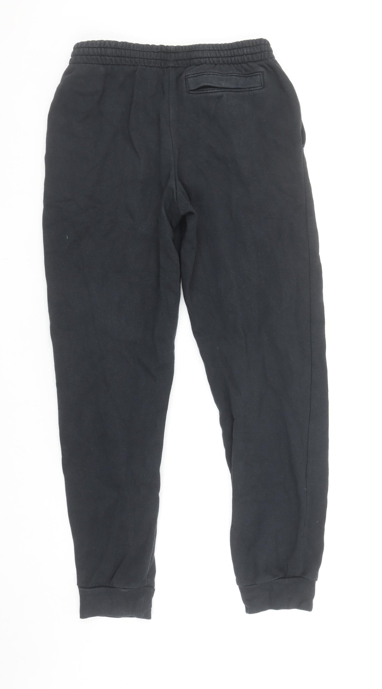 Under Armour Boys Black Jogger Trousers 12-13 Years Fleece Activewear