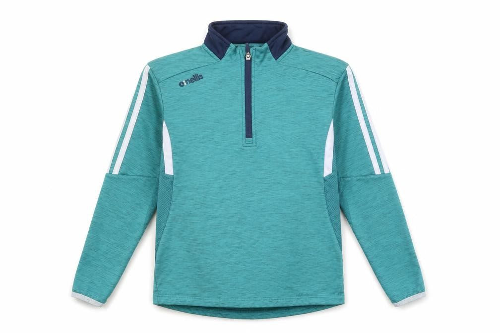 O'Neill Boys Green 1/4 Zip Sports Sweatshirt Age 13 Regular Fit