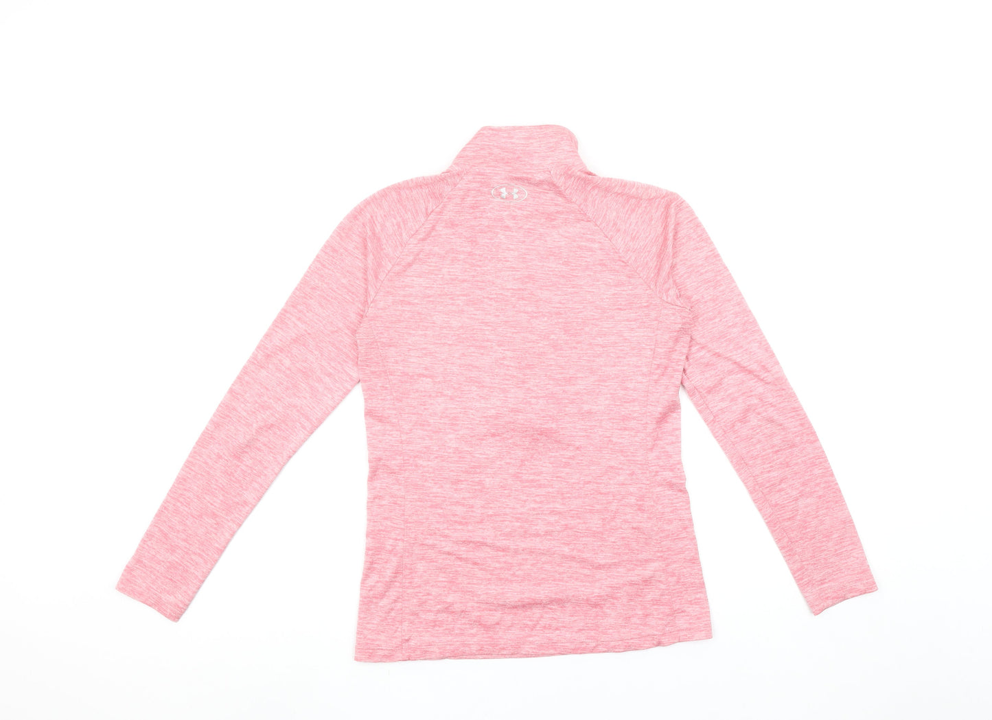 Under Armour Women's Pink XS 1/2 Zip HeatGear Pullover Sweatshirt
