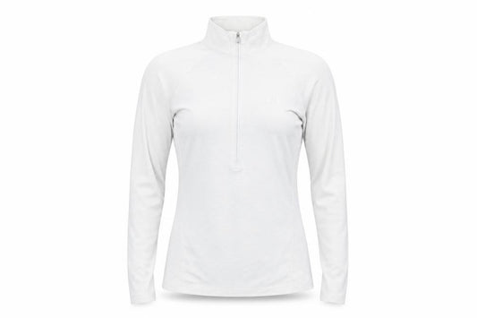 Under Armour Women White XS 1/2 Zip Pullover Sweatshirt
