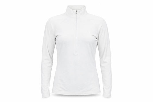 Under Armour Women White XS 1/2 Zip Pullover Sweatshirt