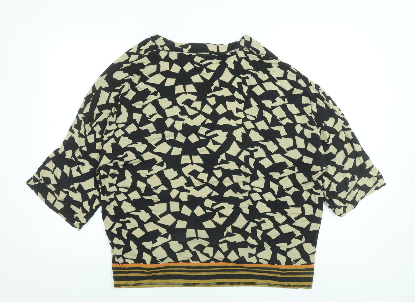 Next Women’s Multicoloured Kimono Blouse Size 12 Viscose Relaxed Fit