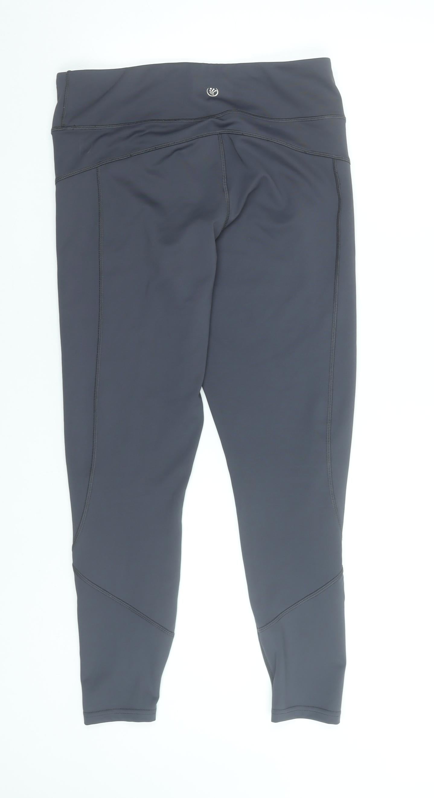St Bernard for Dunnes Stores Women's Black Capri Leggings Size 12 Medium