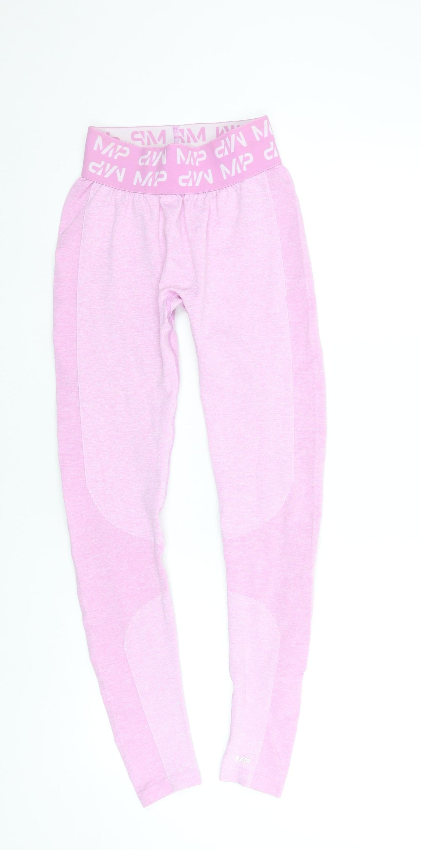 MP Women Pink Seamless Leggings Size S High Waist Gymwear