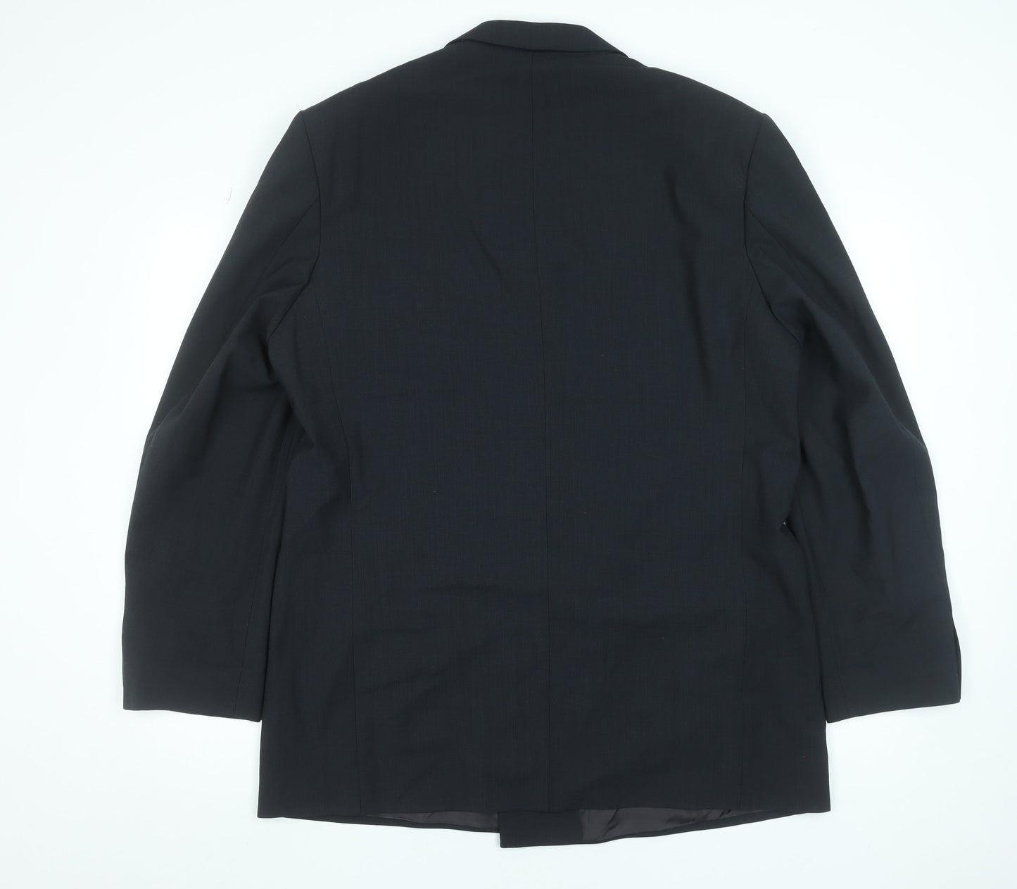 Marks and Spencer Men’s Blue Double Breasted Wool Blend Blazer 44L
