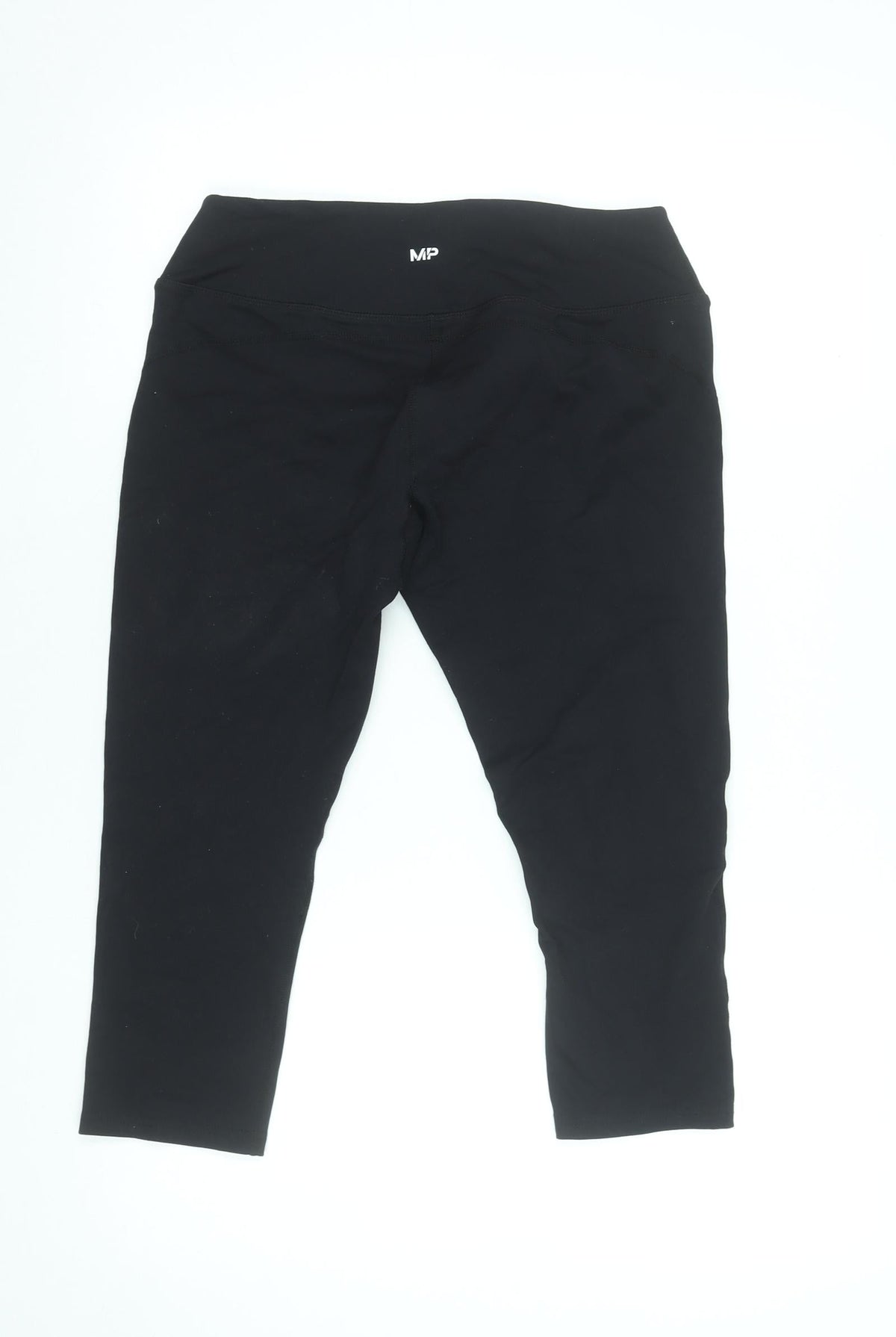 MP Womens Black Capri Leggings Size L Moisture Wicking Activewear