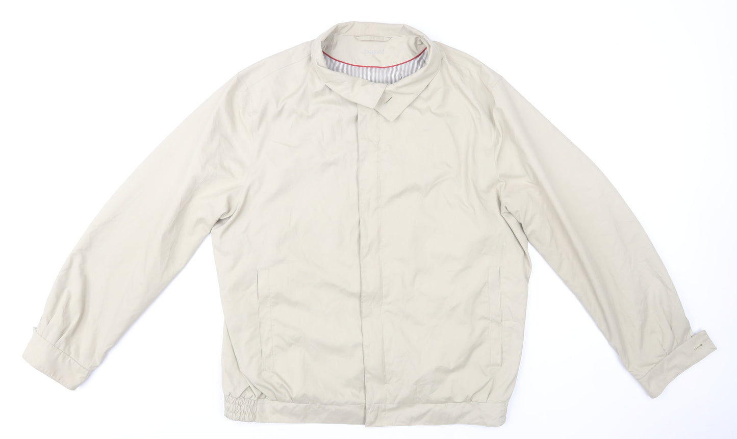 Bugatti Men's Beige Lightweight Basic Jacket Size 42R