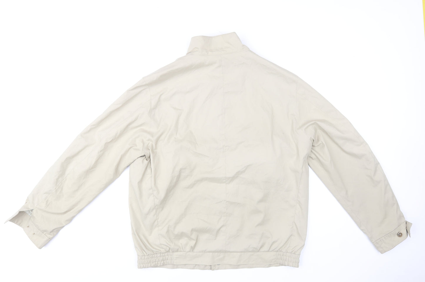 Bugatti Men's Beige Lightweight Basic Jacket Size 42R