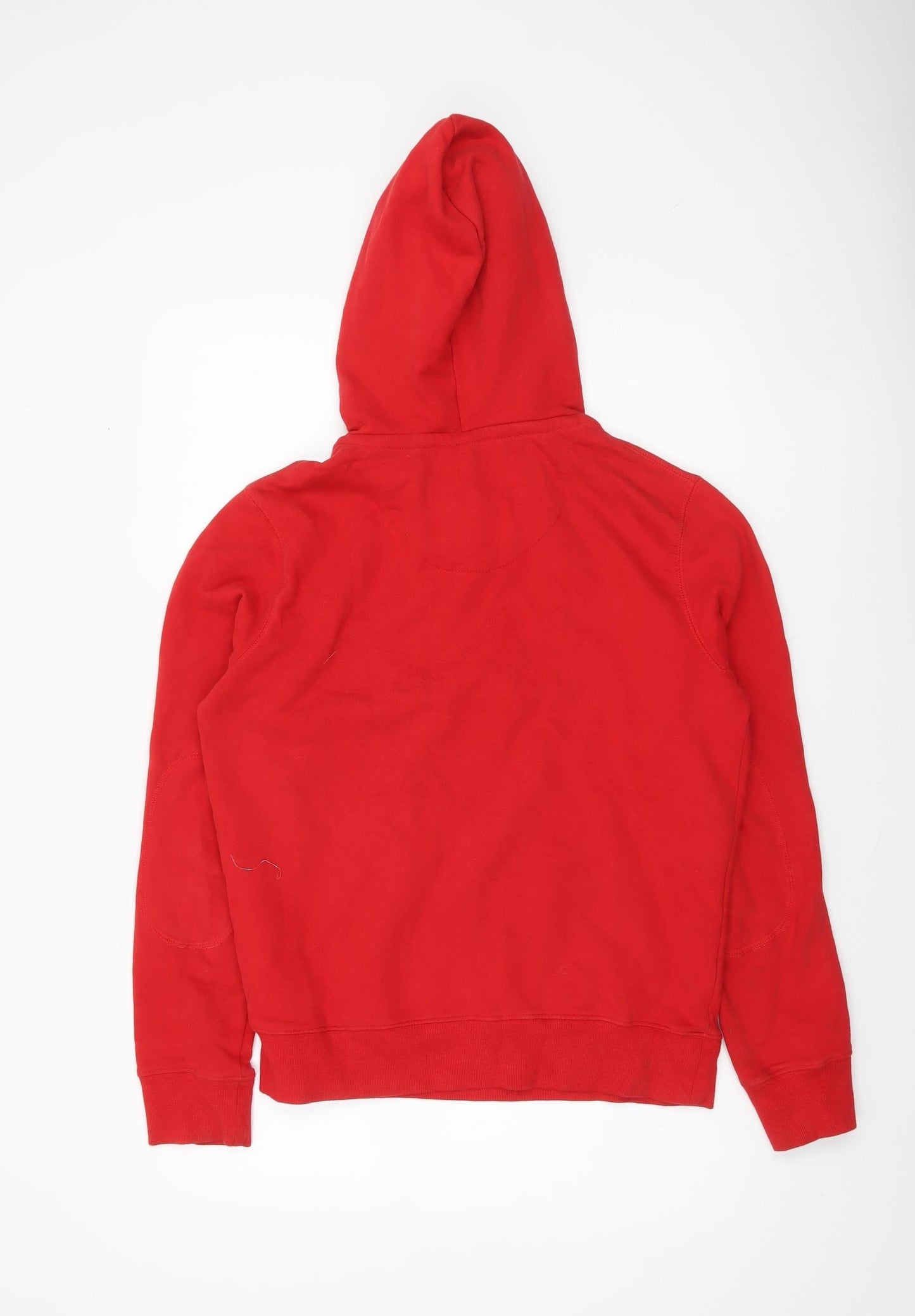 Brave Soul Men's Red Pullover Hoodie S Graphic Los Angeles Style