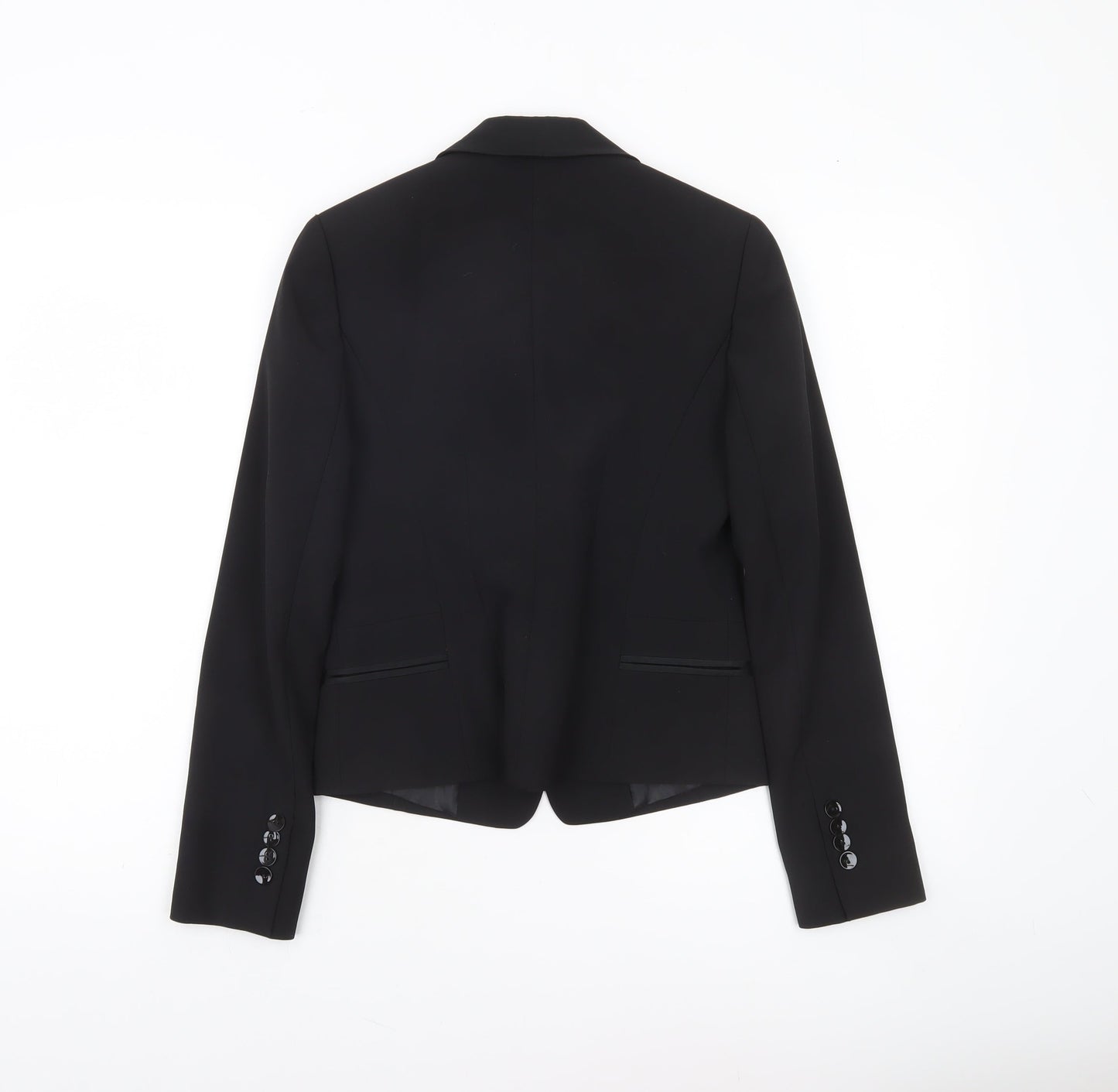 G2000 Women Black Size 6 Single-Breasted Suit Jacket Blazer