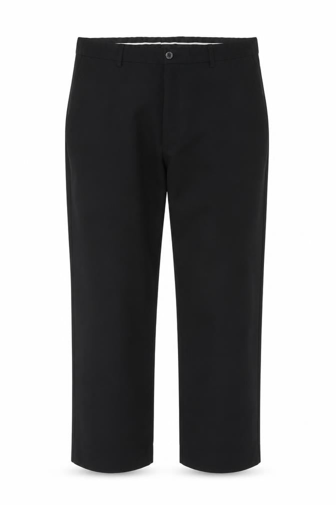 Farah Men's Black Regular Fit Formal Trousers Size 38x20