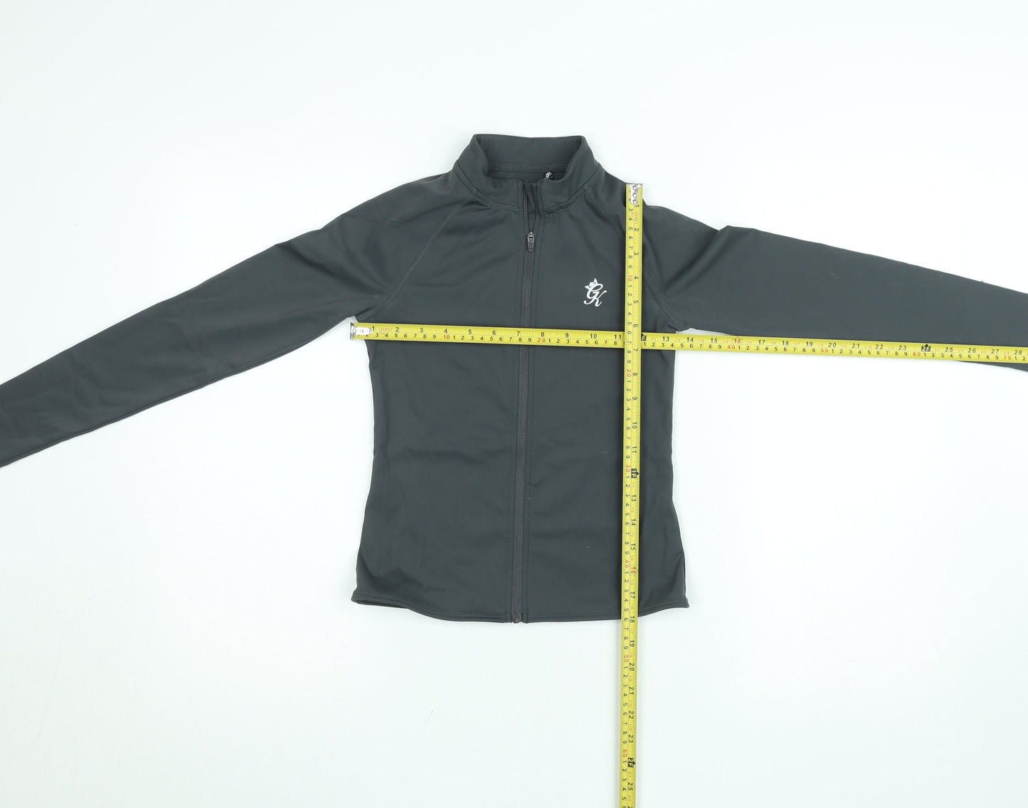Gym King Women's Black Size 6 Slim Fit Full Zip Track Jacket