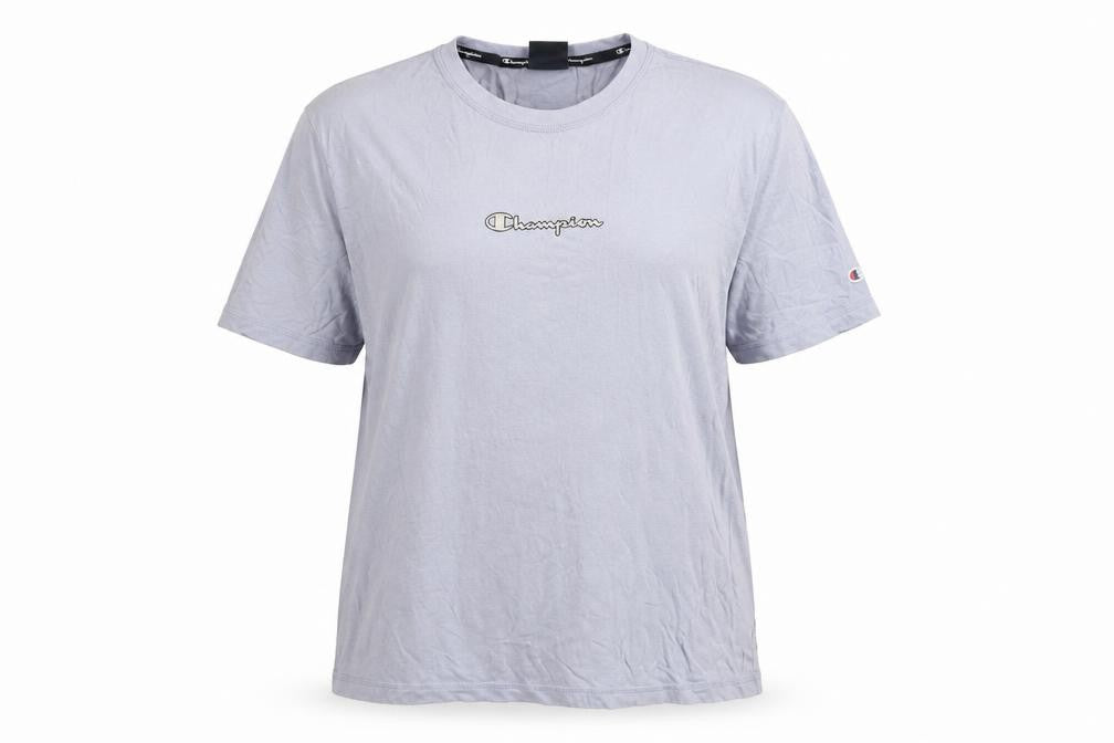 Champion Women’s Blue XL Basic Cotton Short Sleeve T-Shirt