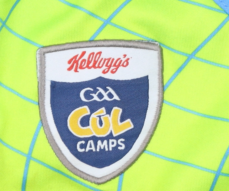 Kellogg's GAA Cúl Camps Boys Blue 3-4 Years 1/4 Zip Polyester Sweatshirt