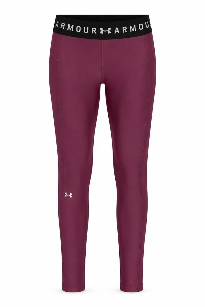 Under Armour Womens Purple Compression Leggings Small HeatGear