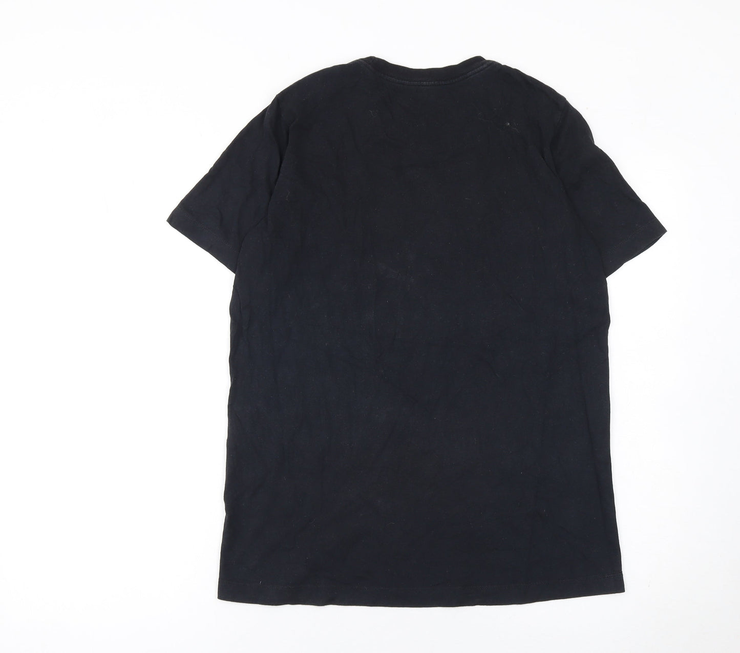Nike Men's Black XL Graphic Sports Crew Neck Cotton T-Shirt