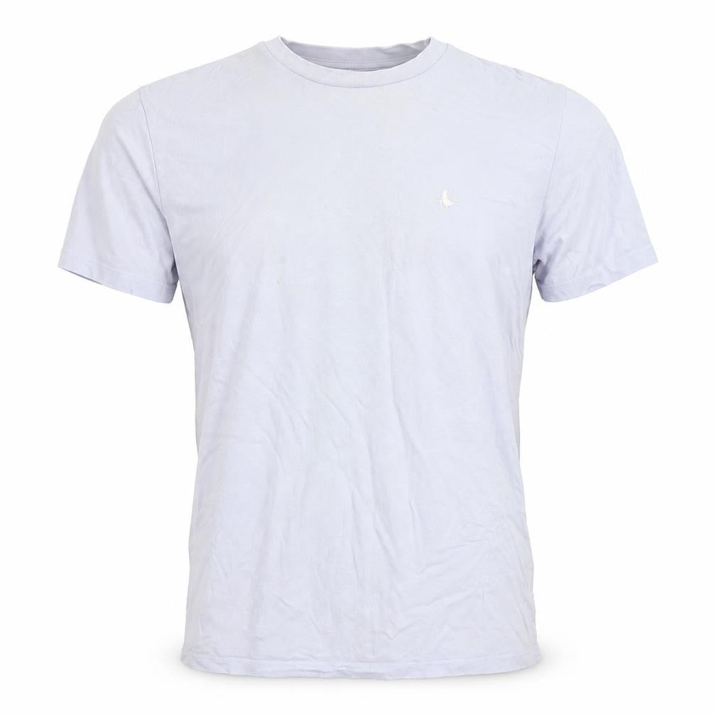 Jack Wills Men's Blue Cotton Crew Neck Short Sleeve T-Shirt Size S