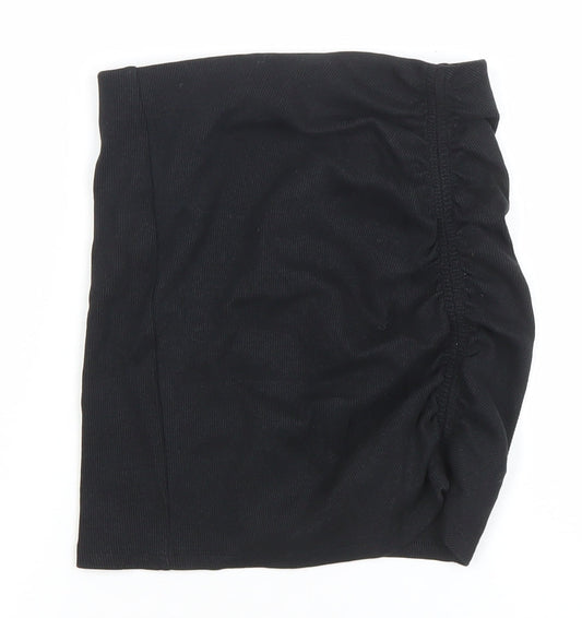Zara Women's Black Stretch Pencil Skirt Size M