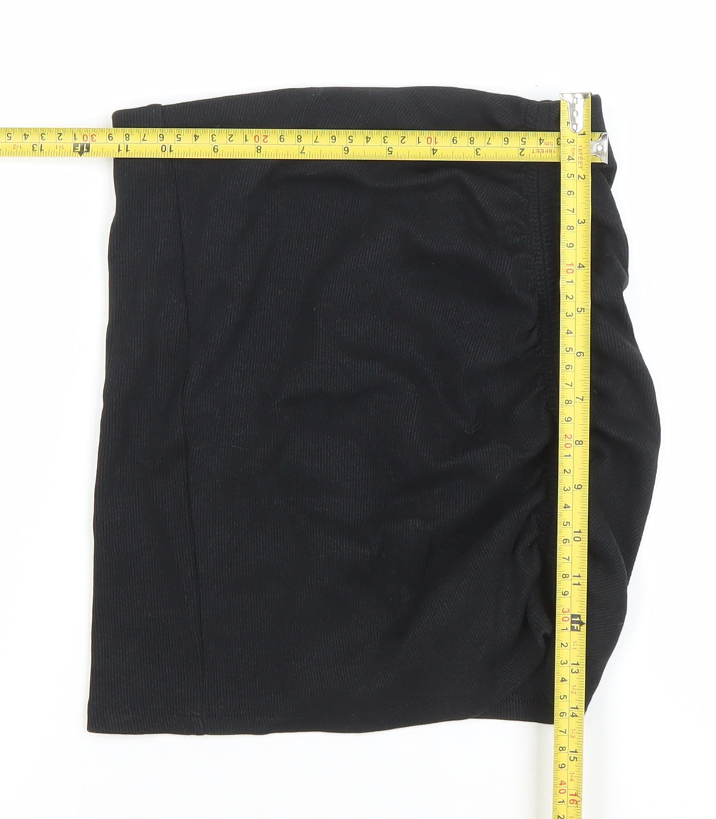 Zara Women's Black Stretch Pencil Skirt Size M