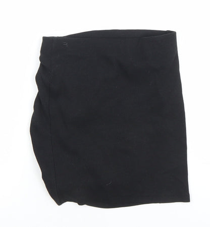 Zara Women's Black Stretch Pencil Skirt Size M