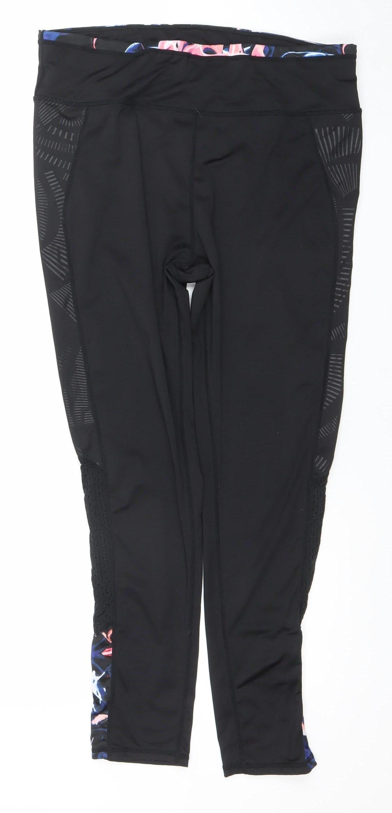 Dunnes Stores Women’s Black Performance Sport Leggings Size L