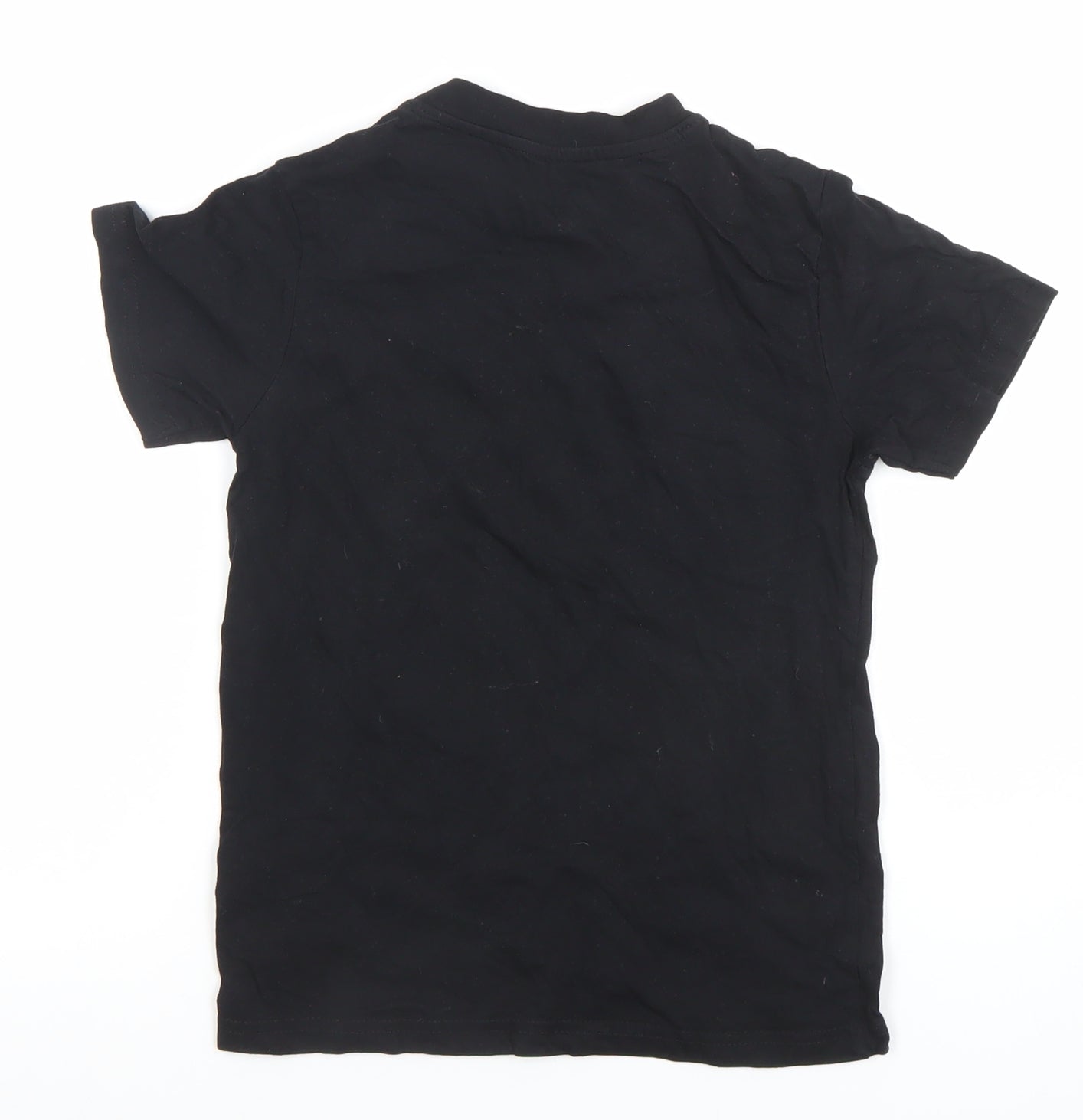 Primark Boys Black NYC Harlem Graphic T-Shirt 8-9 Years