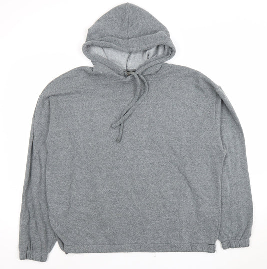 ASOS Women Grey Size 14 Pullover Hoodie Lightweight Casual