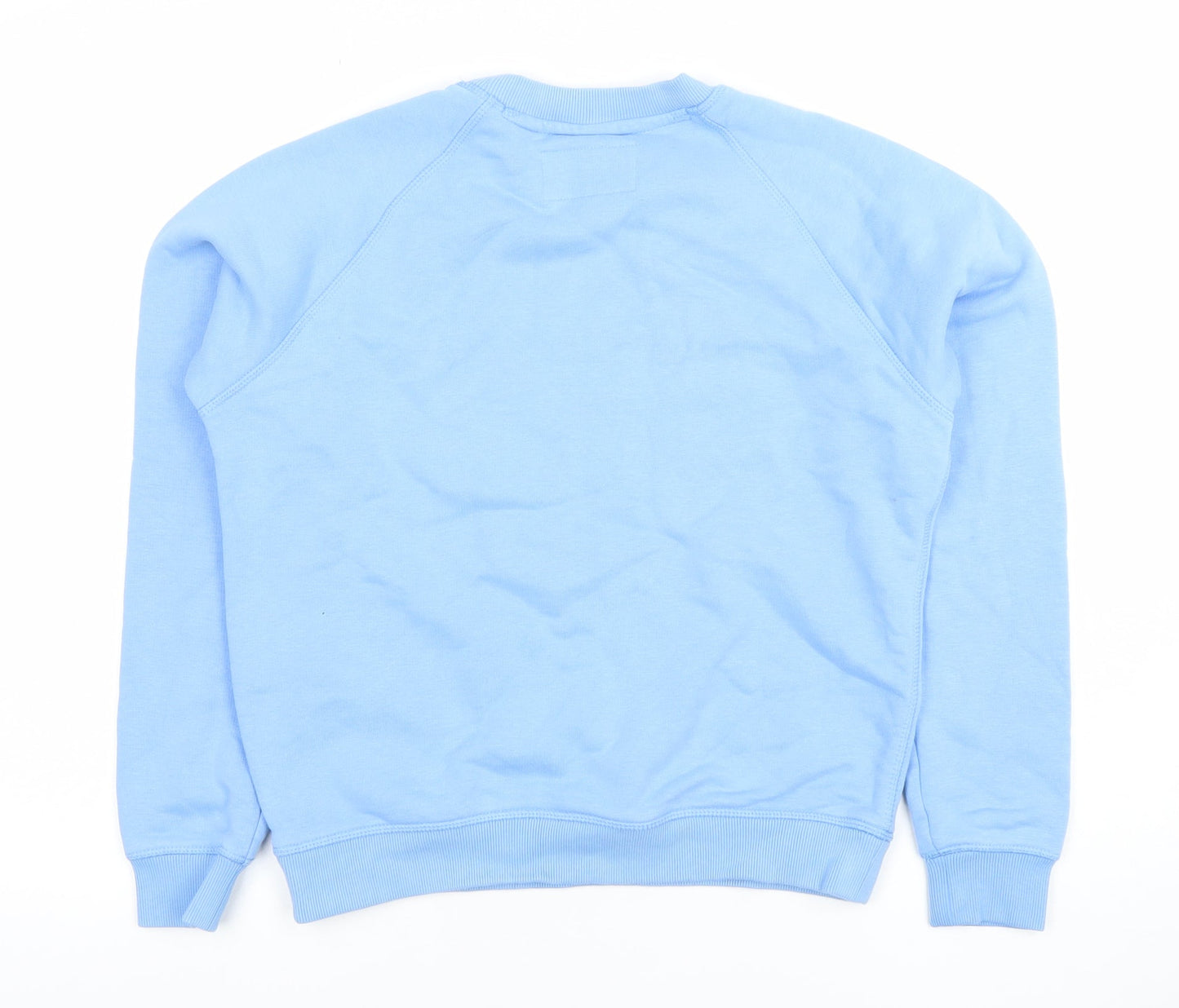 Jack Wills Women Blue Crew Neck Long Sleeve Pullover Sweatshirt UK 4