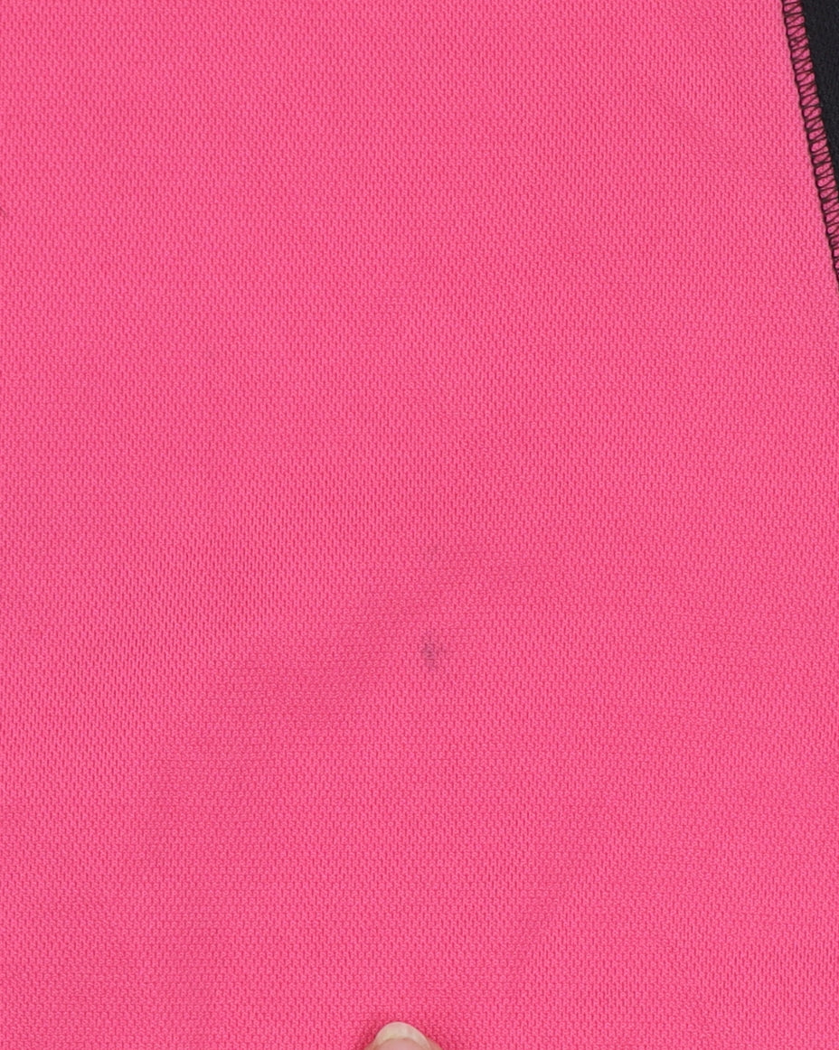 Regatta Womens Pink Black V-Neck Short Sleeve Activewear T-Shirt UK 10