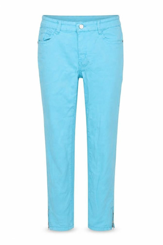 Kalisson Womens Blue Slim Ankle Zip Stretch Jeans Size 12