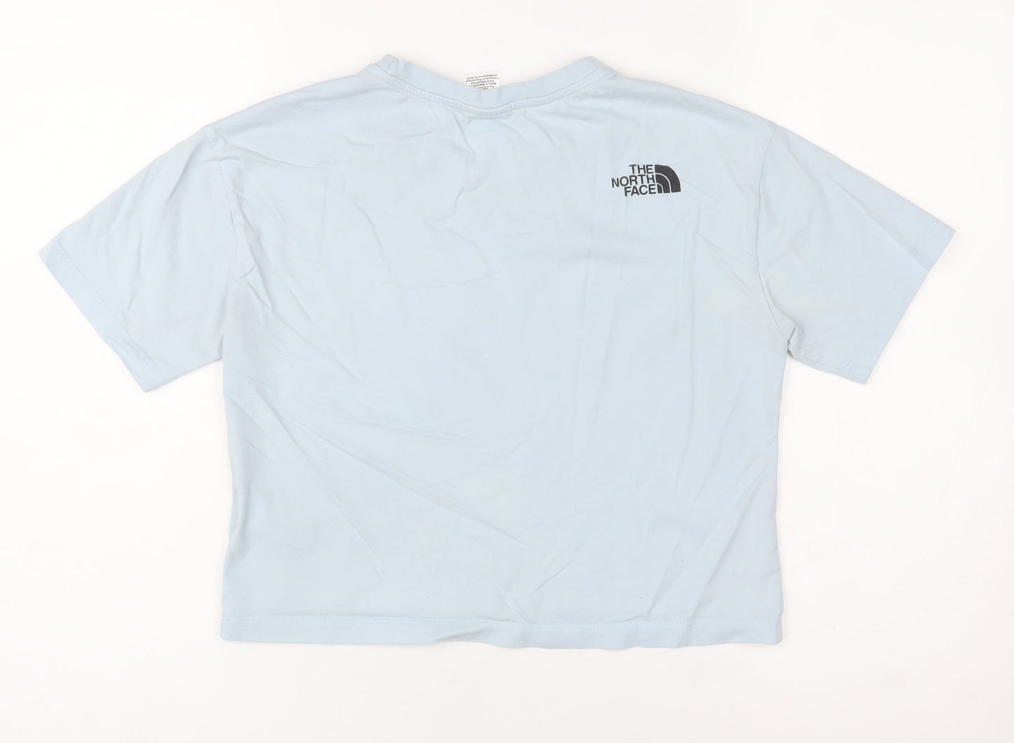 The North Face Women's Blue Cotton Short Sleeve T-Shirt XS