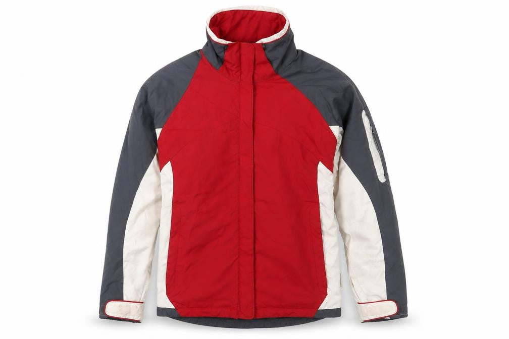 Columbia Men's Red Grey Sport Puffer Jacket Size S