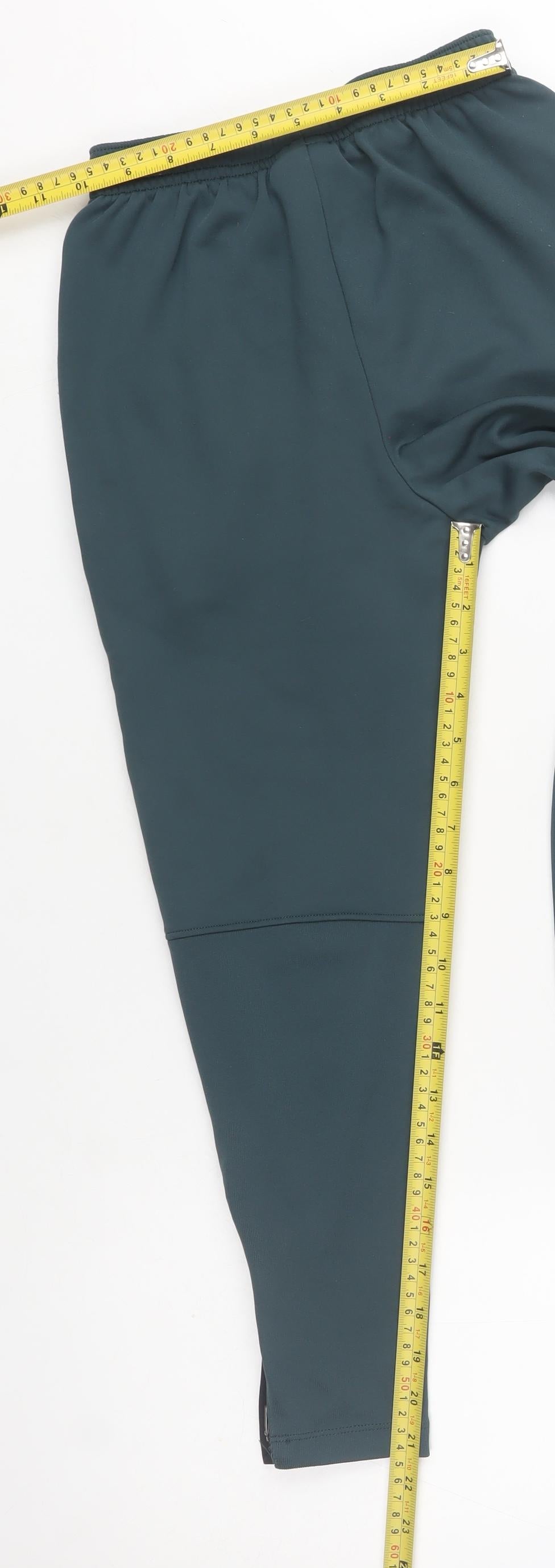 Nike Boys Green Therma-Fit Jogger Activewear Trousers Size 10-11 Years