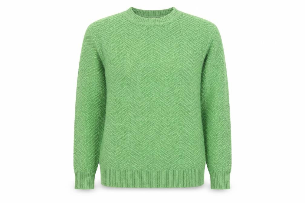 Marks & Spencer Women’s Green Knit Crew Neck Pullover Jumper XS