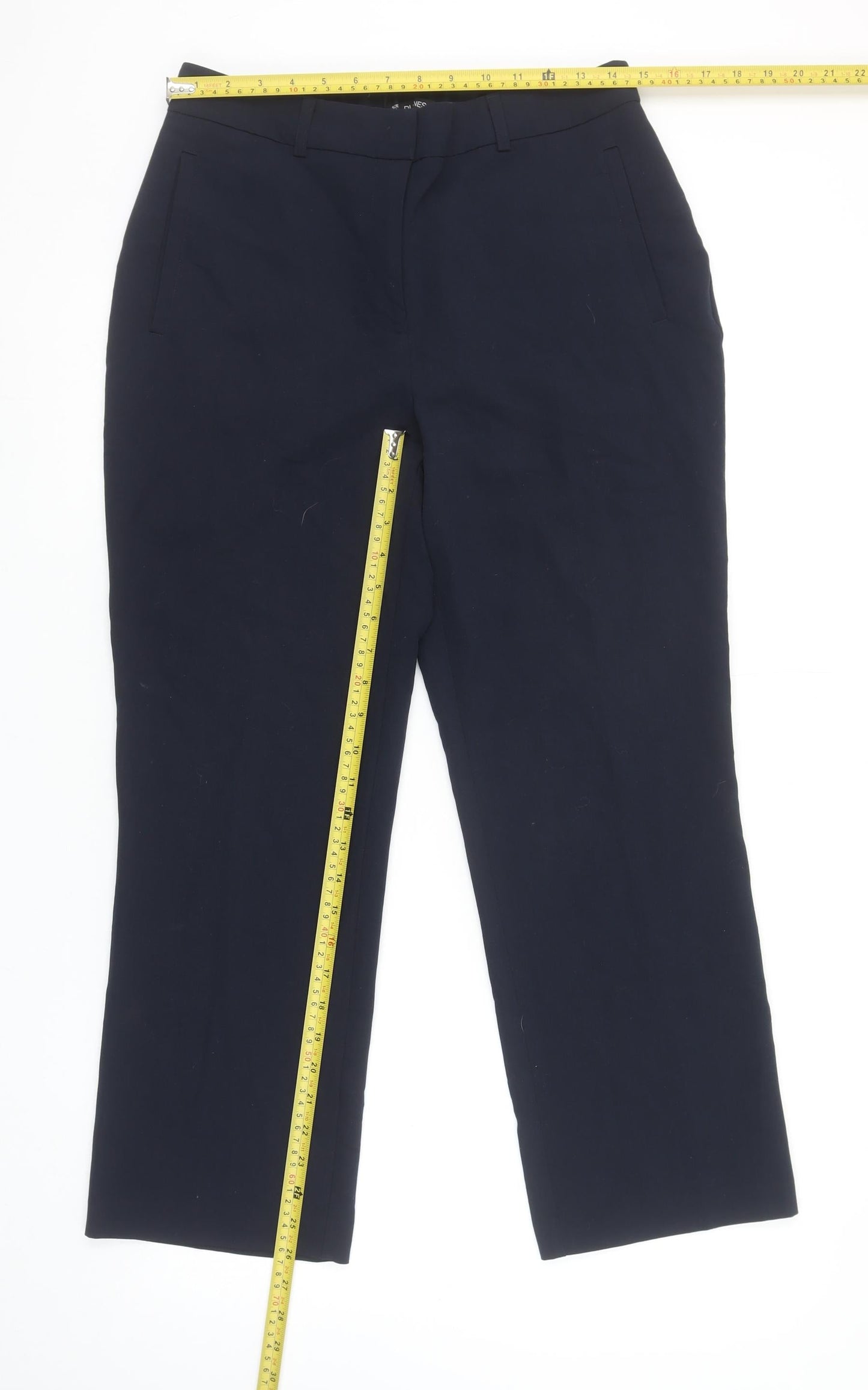 Dunnes Women Navy Blue Size 12 Straight Leg Trousers