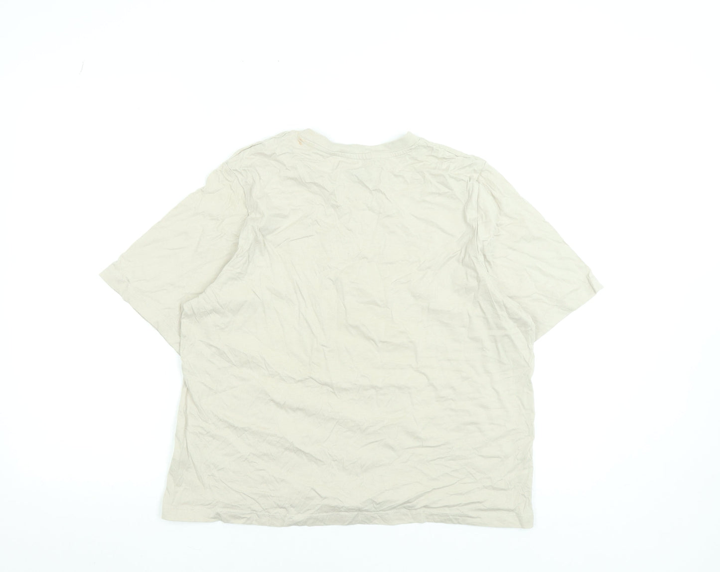 Disney Women’s Beige Lion King Graphic Cotton T-Shirt Size M 12-14