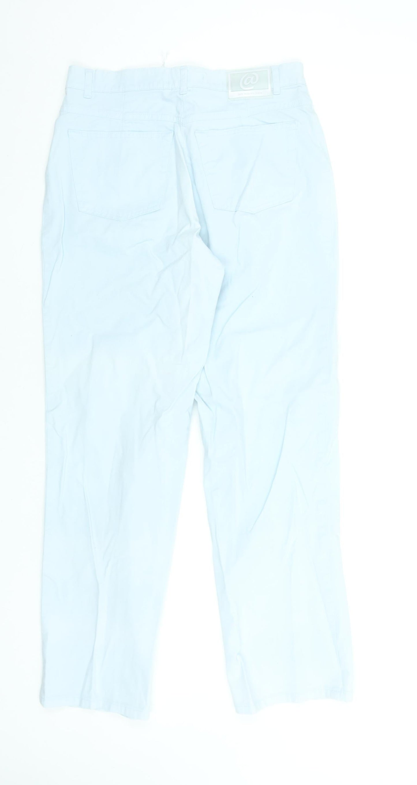 Lady Augusta Women's Blue Straight Stretch Jeans Size 14
