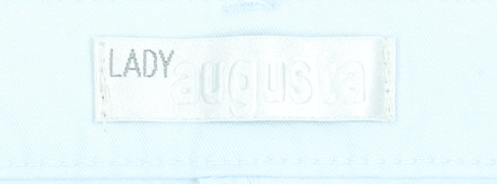 Lady Augusta Women's Blue Straight Stretch Jeans Size 14