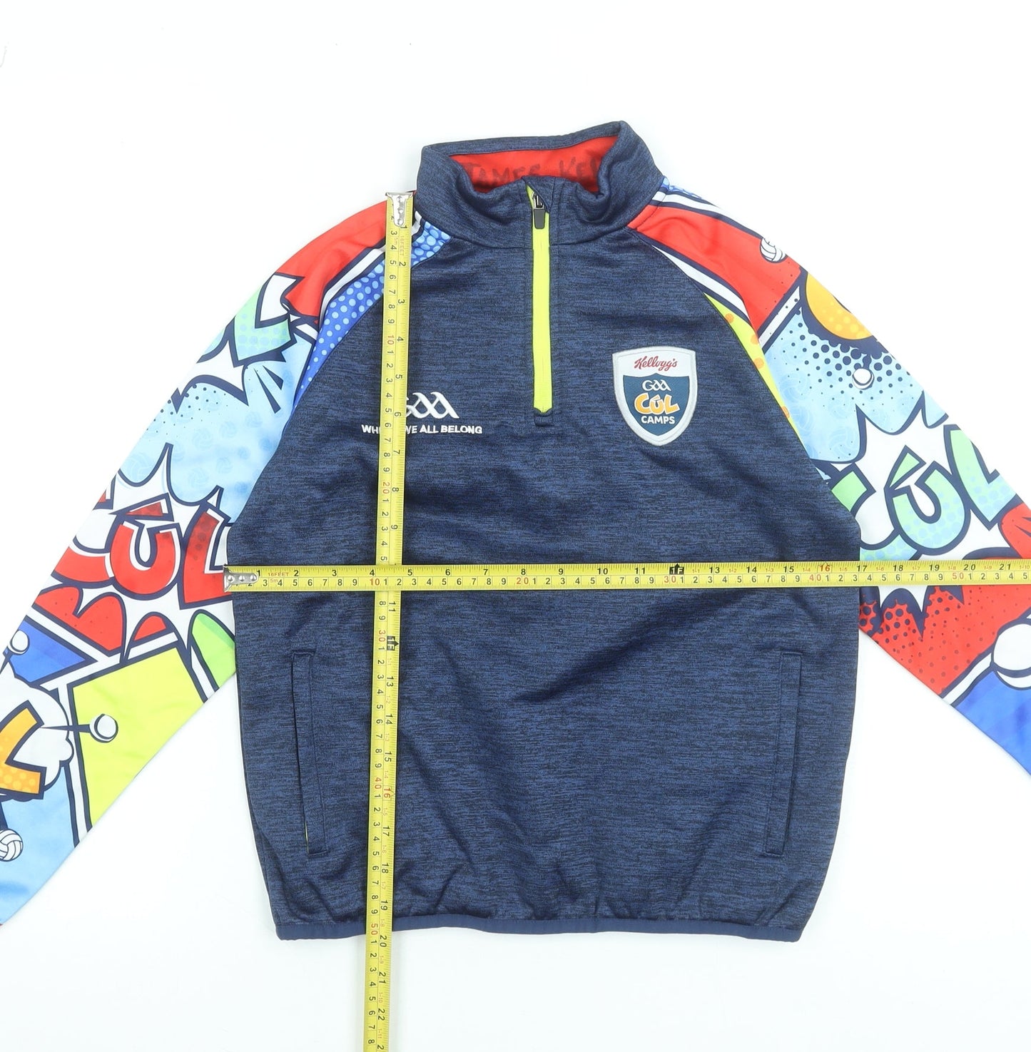 Masita Boys Multicoloured 3 Years Track Jacket 1/4 Zip Activewear