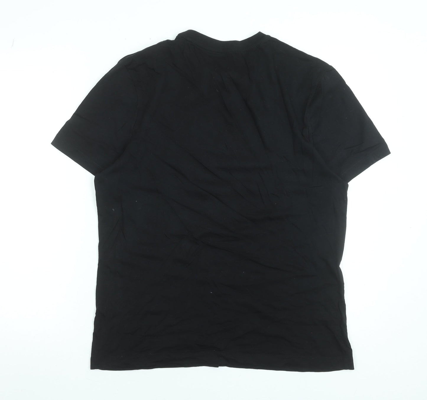 Marvel Men's Black Crew Neck Short Sleeve Graphic T-Shirt Size L